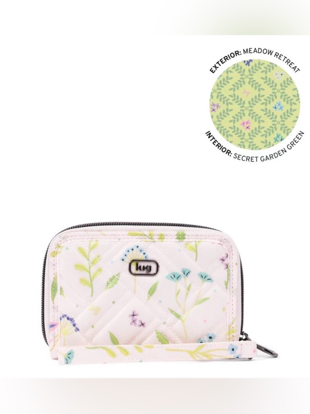 NWT Lug MEADOW RETREAT RODEO WALLET Floral